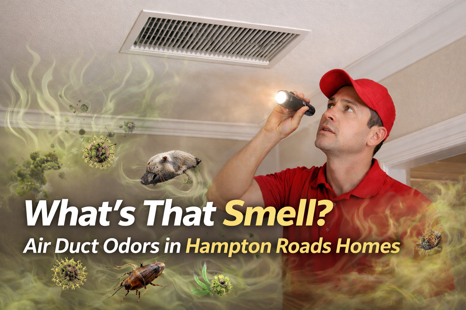 What’s Really Inside Your Air Ducts? A Hampton Roads Homeowner’s Guide