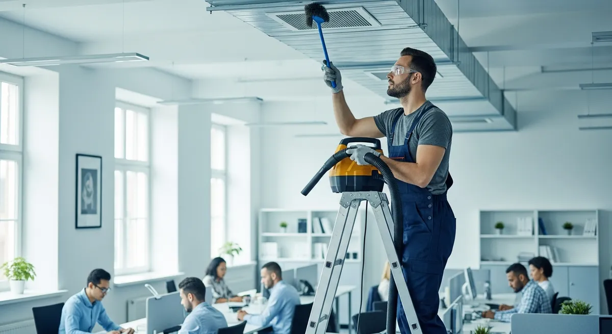 Air Duct Cleaning in Commercial Spaces: Why It’s Essential for Businesses
